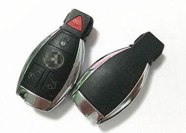 Benz πλαστικού υλικού βασική FOB 4 κουμπιών Keyless συμπεριλαμβανόμενη λεπίδα της FCC IYZDC12K εισόδων FOB