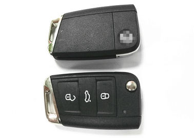 5G6 959 753 άργυρου μακρινό κλειδί 3 κουμπιών κτυπήματος βασικό FOB για το ΓΚΟΛΦ της VW Volkswagen