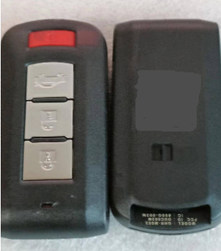 Αγορά 315Mhz 3+1 κουμπί OUC003M 47 έξυπνο κλειδί τσιπ για τον αντικατοπτρισμό G4 της Mitsubishi ηλεκτρονική κατασκευή
