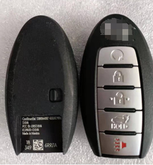 Αγορά 433Mhz 4+1 κουμπί 4A Τσιπ S180144507 KR5TXN4 έξυπνο κλειδί για Nissan Rouge online manufacture