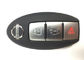 CWTWBU729 μακρινό πλαστικό υλικό 315 MHZ 3 εισόδων της Nissan Keyless βασική αλυσίδα ρολογιού κουμπιών