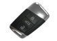 Μικρή 3 κουμπιών ταυτότητα 3G0 959 752 της FCC της VW μακρινή βασική για τη VW Magotan cOem 434 MHZ