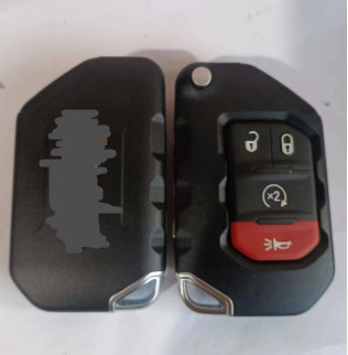 κλειδί κτυπήματος κουμπιών OHT1130261 Keyless 433Mhz 3+1 για Gladiator Wrangler τζιπ