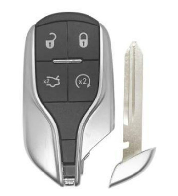 433Mhz 4 κουμπιά M3N-7393490 46 Chip Smart Keyless Key Για Maserati Ghibli Quattrorte