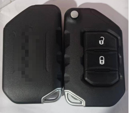 433 MHz 2 κουμπιά OHT1130261 4A Chip Keyless Flip Key Για το 2018-2021 Jeep Wrangler