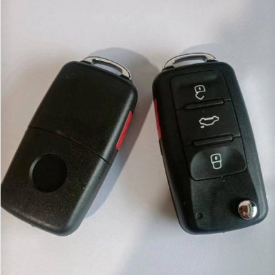 315MHz 3 + 1 κουμπί 48 Chip 5K0837202AK NBG010206T Prox Flip Key Για την VW