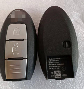 433Mhz 2 κουμπί 4A Chip S180144102 έξυπνο κλειδί για Nissan X-Trail Qashqai Pulsar