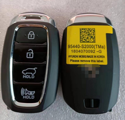 433Mhz 95440-S2000 4 κουμπιά 47 Chip TQ8-FOB-4F19 Smart Key Για το 2019- Hyundai Santa Fe