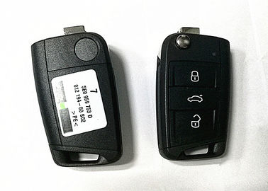 PN 5E0959753D 433 MHZ ταυτότητας 48 τσιπ μακρινό κλειδί Skoda MK7 με την μπαταρία CR2032