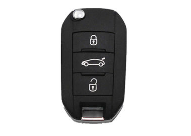 Το αρχικό Peugeot κτύπημα μακρινά βασικά FOB 3 κουμπώνει το τσιπ 433MHz ID46 για Peugeot 508